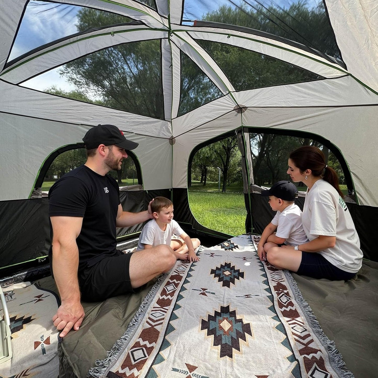 Happy Travel Tent 6 Person Tent for Camping
