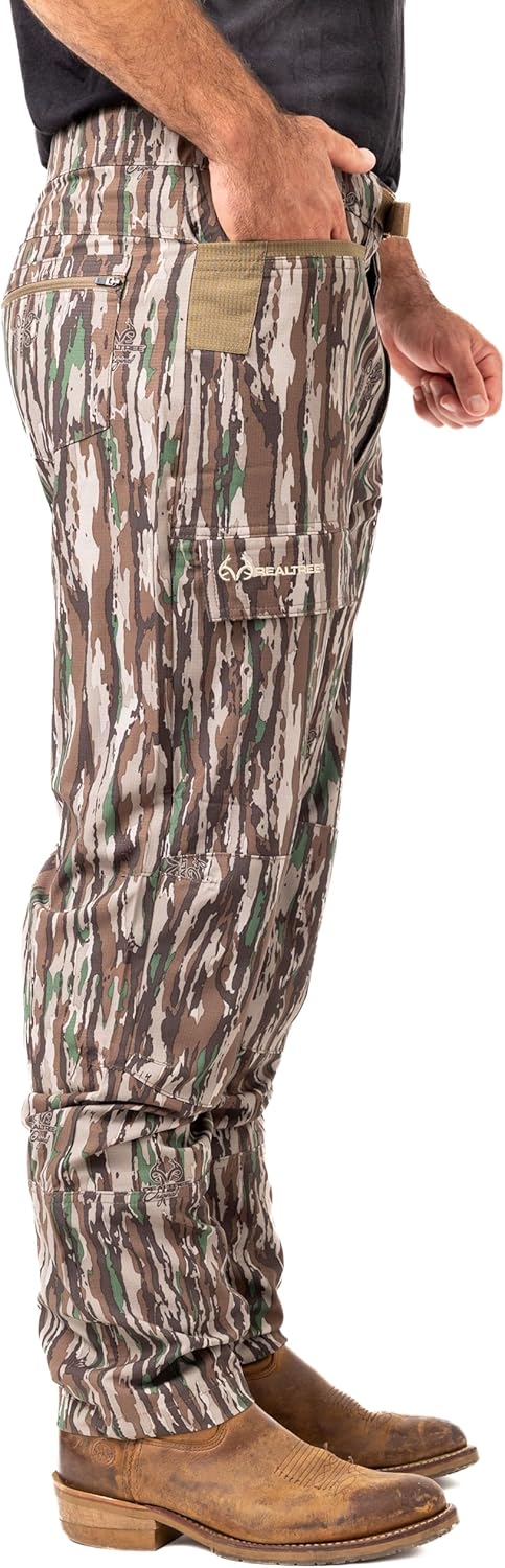 Realtree Men'S 5-Pocket Camo Hunting Pant