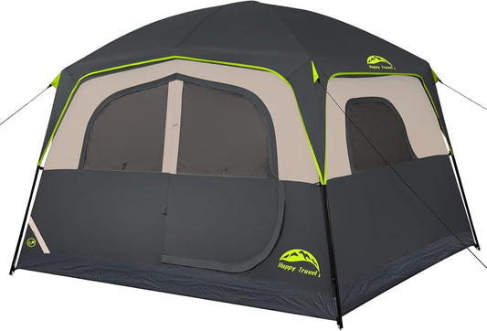 Happy Travel Tent 6 Person Tent for Camping