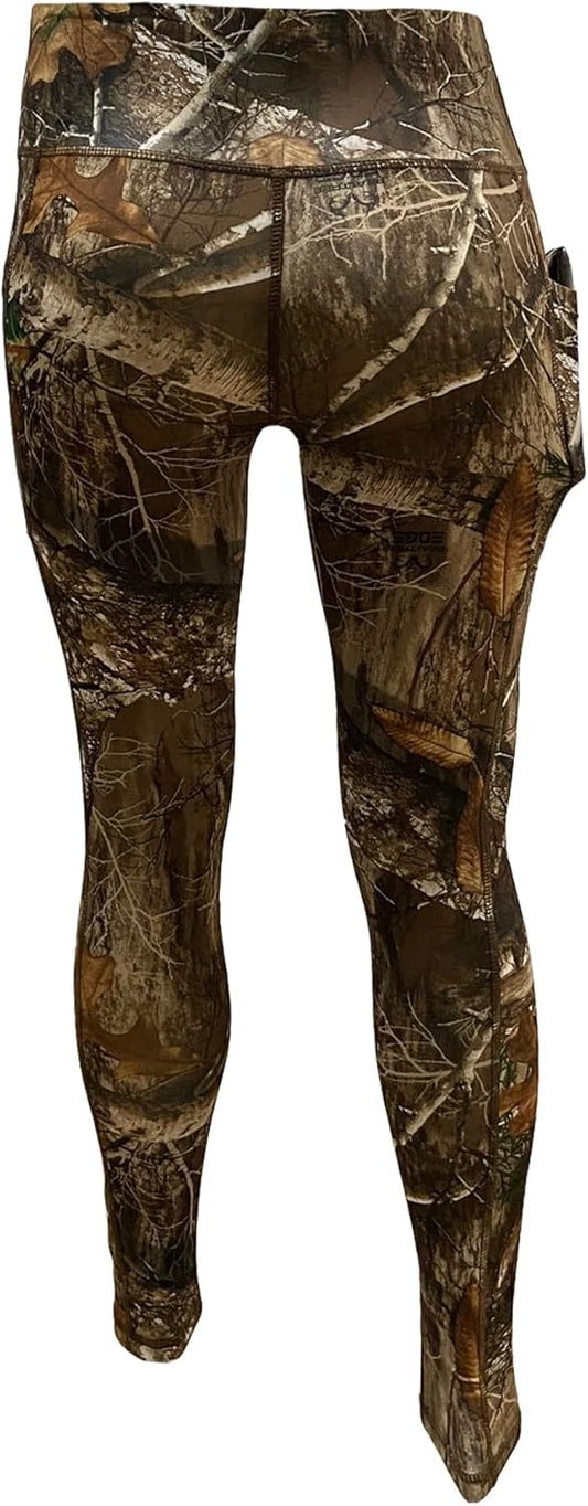 Women'S Realtree Edge Full Camo High Waist Leggings