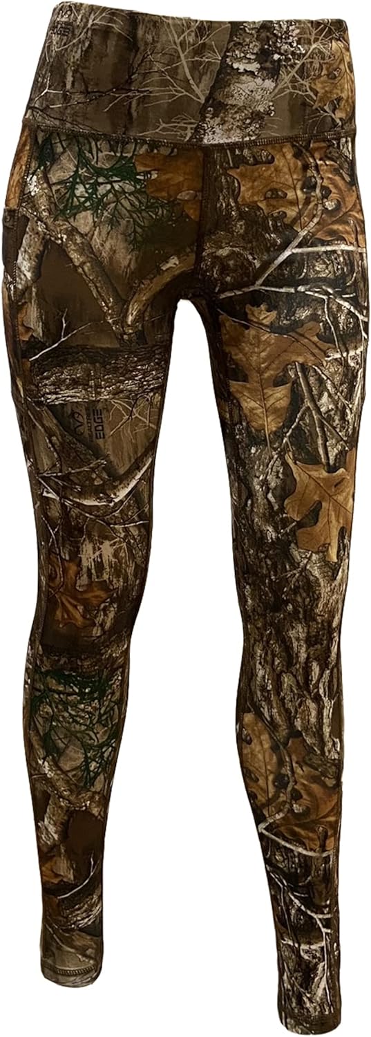 Women'S Realtree Edge Full Camo High Waist Leggings