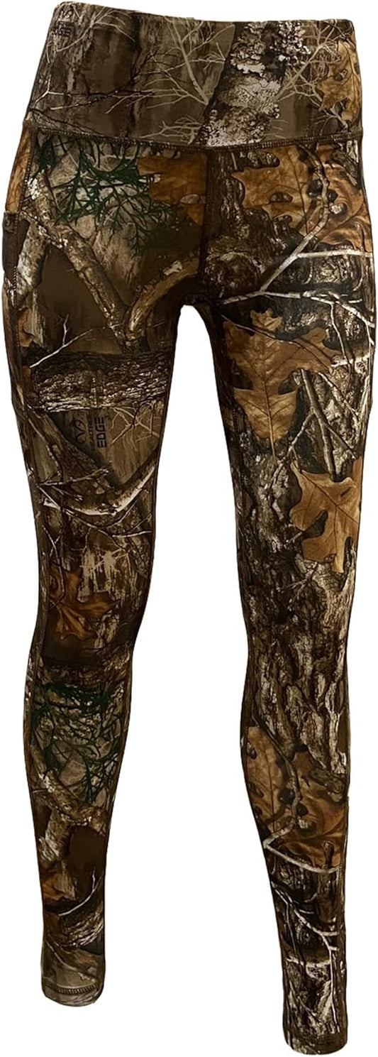 Women'S Realtree Edge Full Camo High Waist Leggings